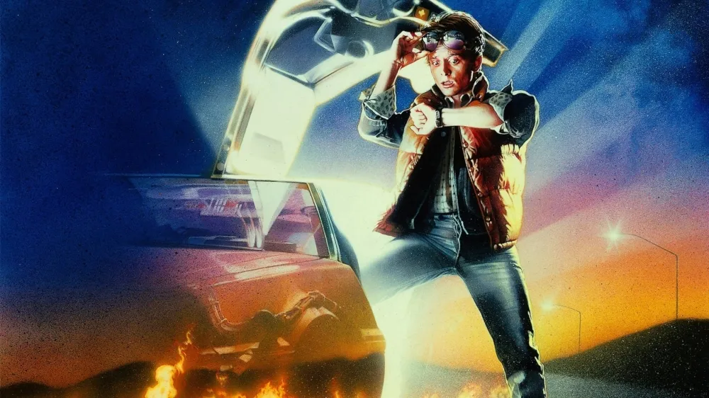 "Back to the Future" poster